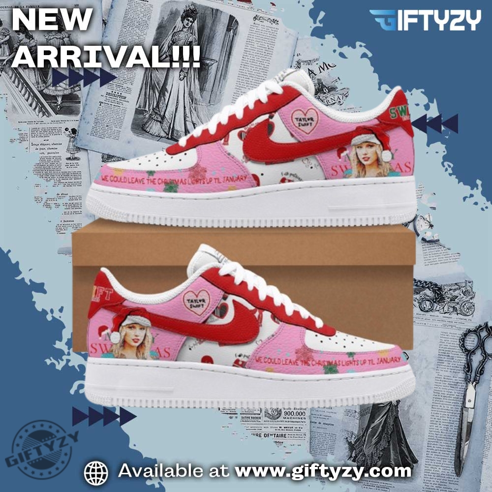 Custom Designed Artistic Footwear 4 Taylor Swift Singer Est. 1989 We Could Leave Music The Christmas Light Up To Jan Air Force 1 Shoes