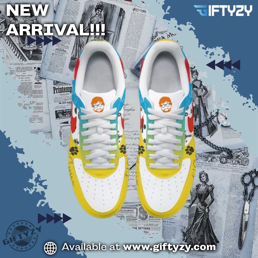 Ed Sheeran Music Mathematics Christmas Air Force 1 Shoes 4 Ed Sheeran Music Mathematics Christmas Air Force 1 Shoes