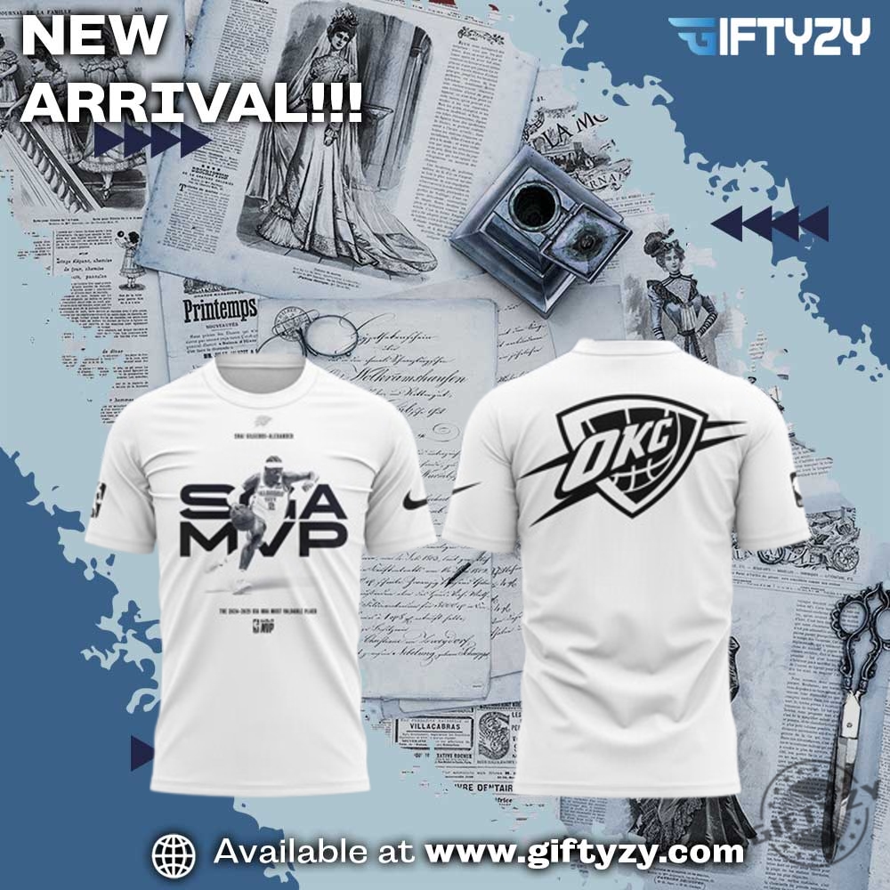 Hot 3D Graphic Shirt Trending Now 7 Nba Oklahoma City Thunder The Mvp 3D Shirt