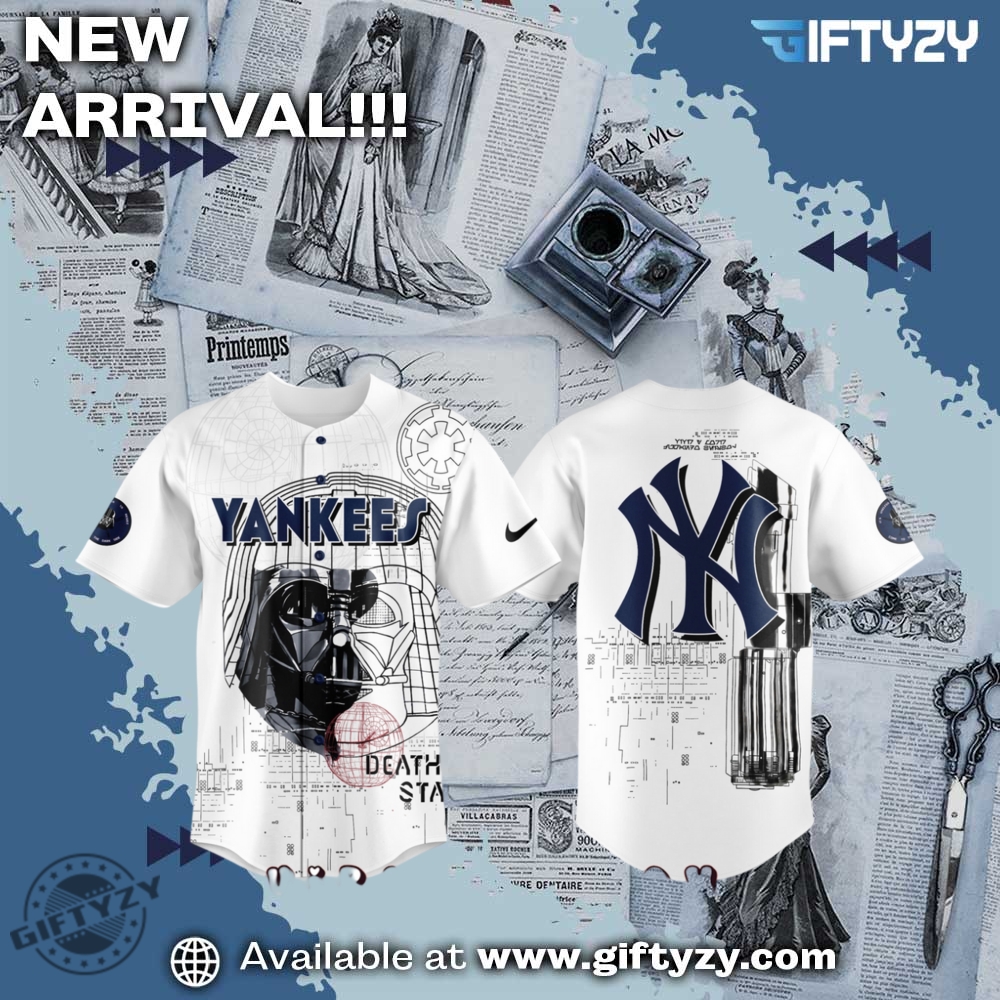 Mlb New York Yankees X Death Wars Night 2025 3D Baseball Jersey