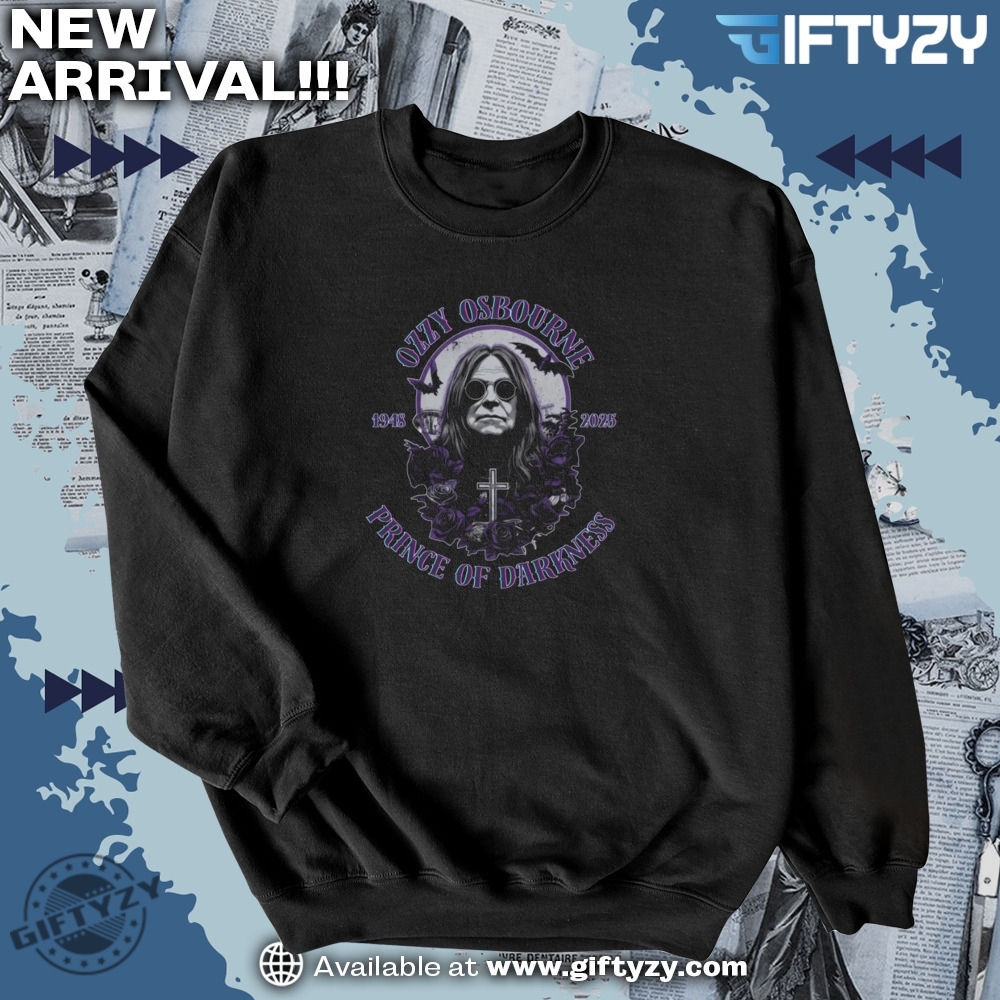 Ozzy Osbourne Prince Of Darkness Heavy Metal Lovers Shirt 6 Ozzy Osbourne Prince Of Darkness Heavy Metal Lovers Shirt