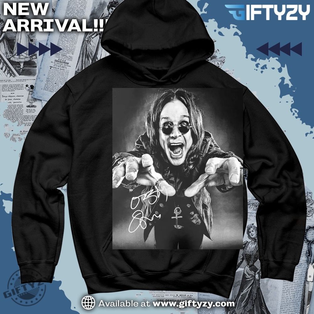 Ozzy Osbourne Tribute Tee Ozzy Rip Shirt giftyzy 1