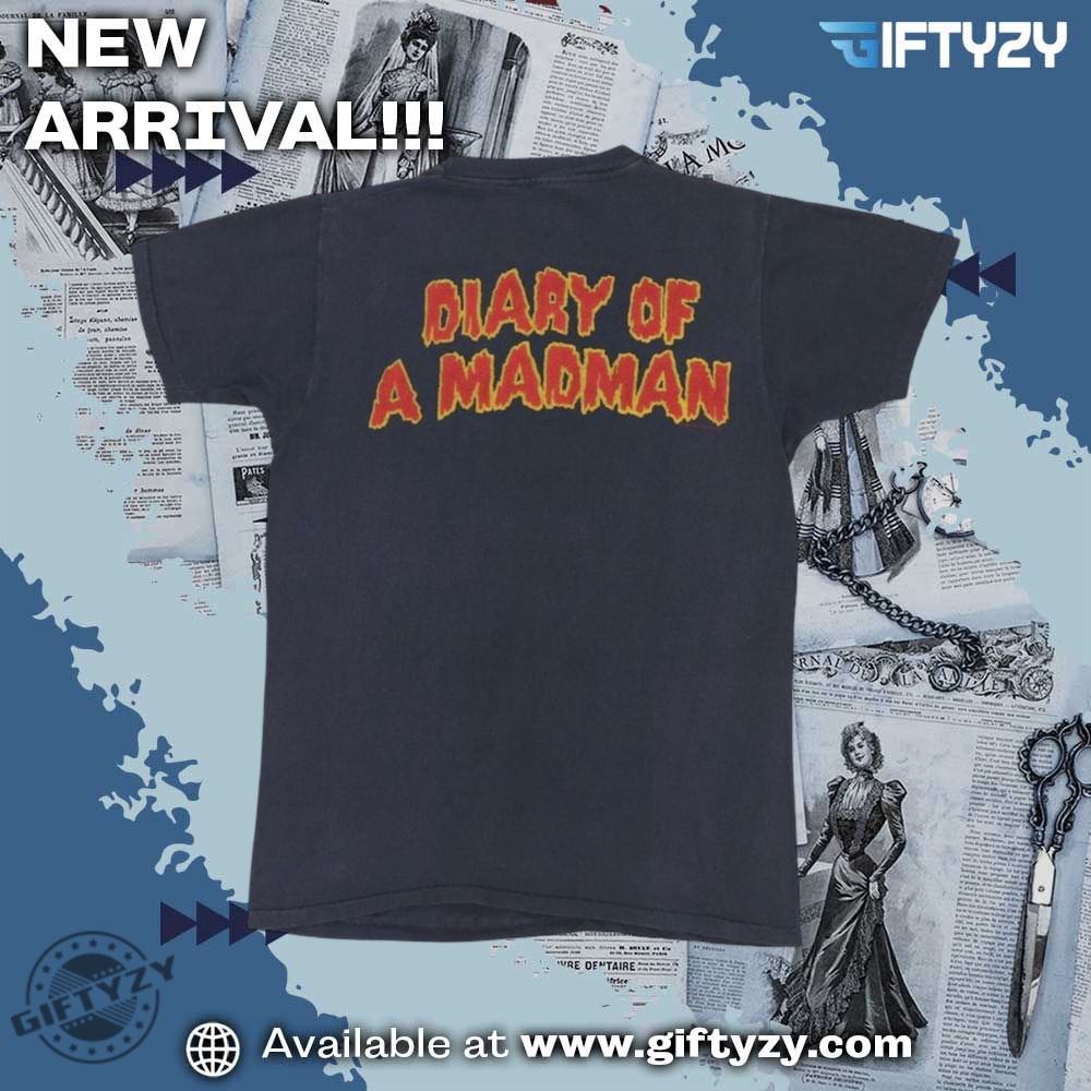 Ozzy Osbourne Diary Of A Madman Shirt giftyzy 1