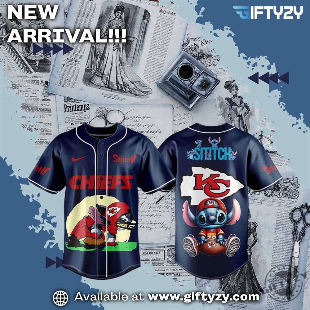 NFL Football Teams x Movie Baseball Jersey 8 Kansas City Chiefs Nfl Football X Stitch Movie Baseball Jersey