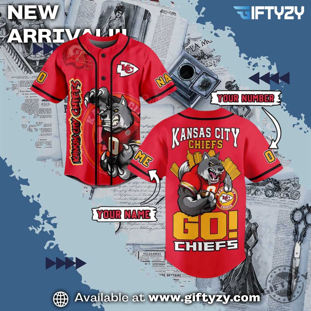NFL Football Teams x Movie Baseball Jersey 16 Nfl Football Kansas City Chiefs Custom Name Baseball Jersey