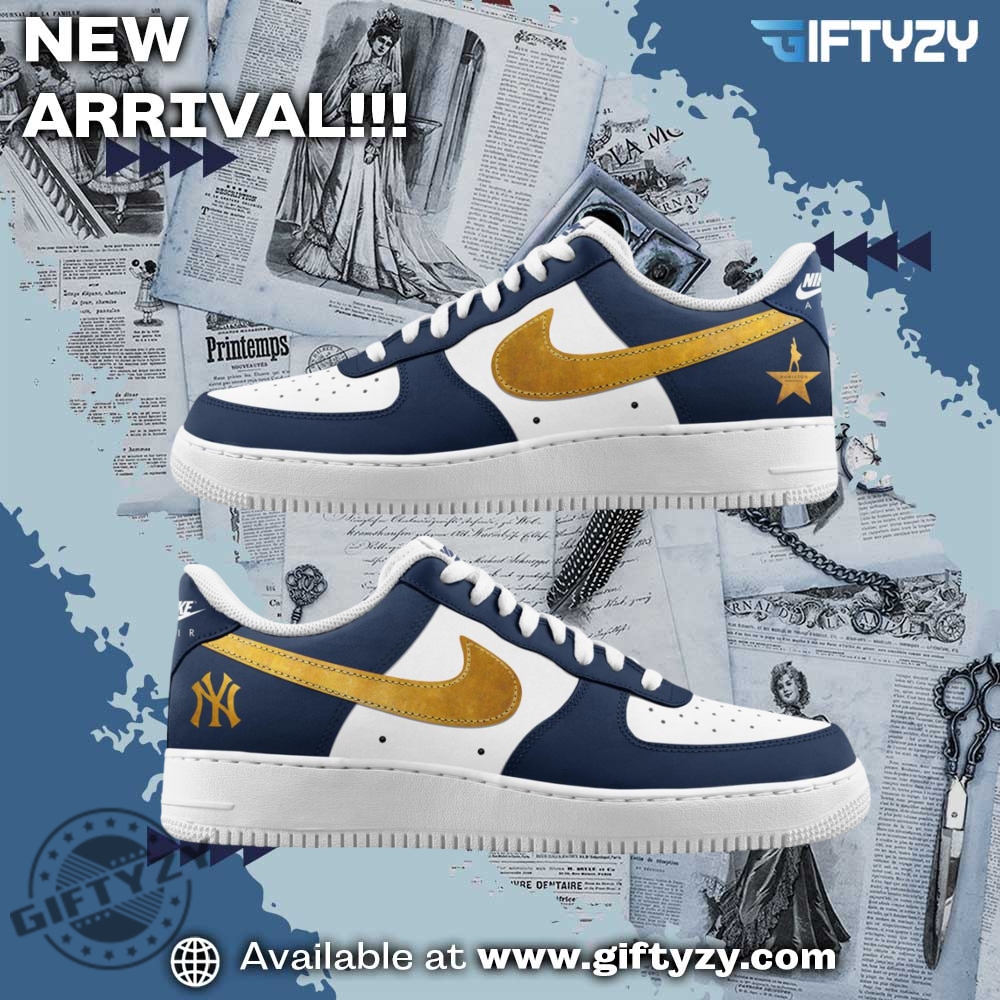 Mlb New York Yankees X Hamilton Air Force 1 Shoes giftyzy 1