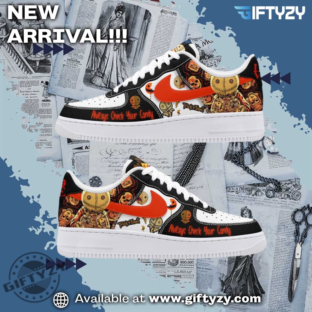 Trick R Treat Movie Always Check Your Candy Air Force 1 Shoes