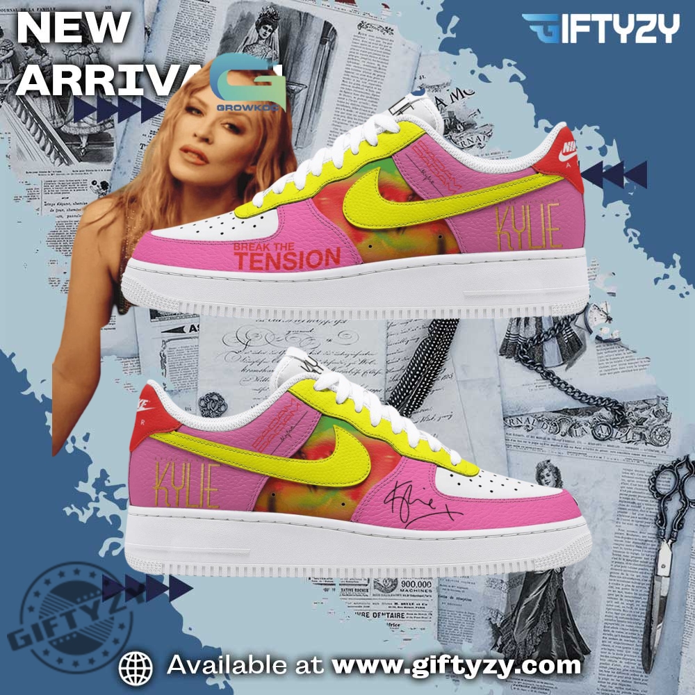 Kylie Minogue Break The Tension Music Legend Air Force 1 Shoes
