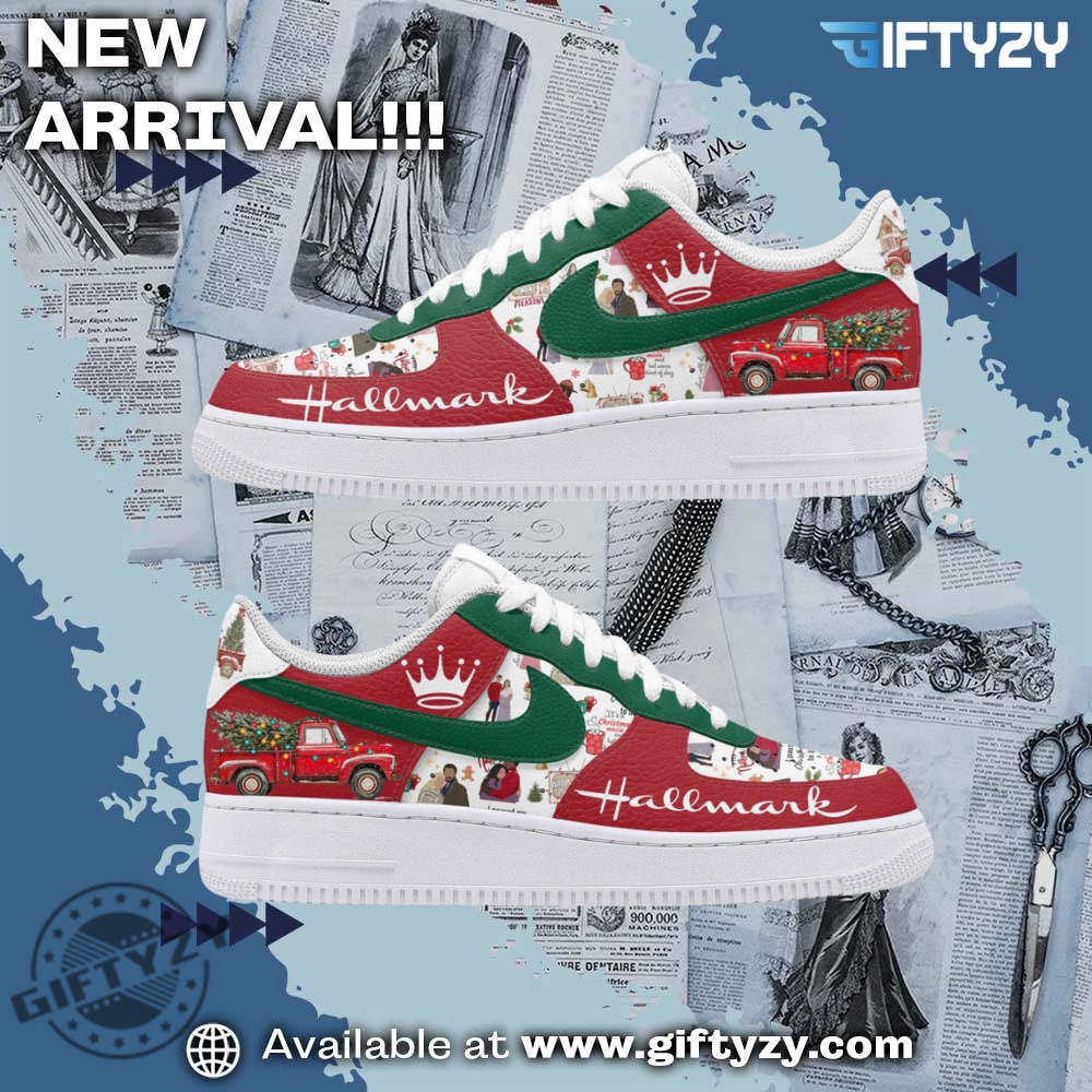 Hallmark You Are Everything I Want For Christmas Movie Air Force 1 Shoes