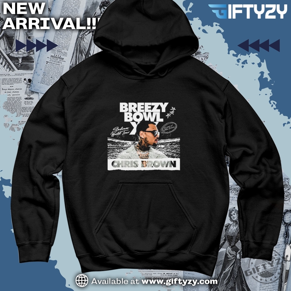 Chris Brown Breezy Bowl Xx Concert Shirt