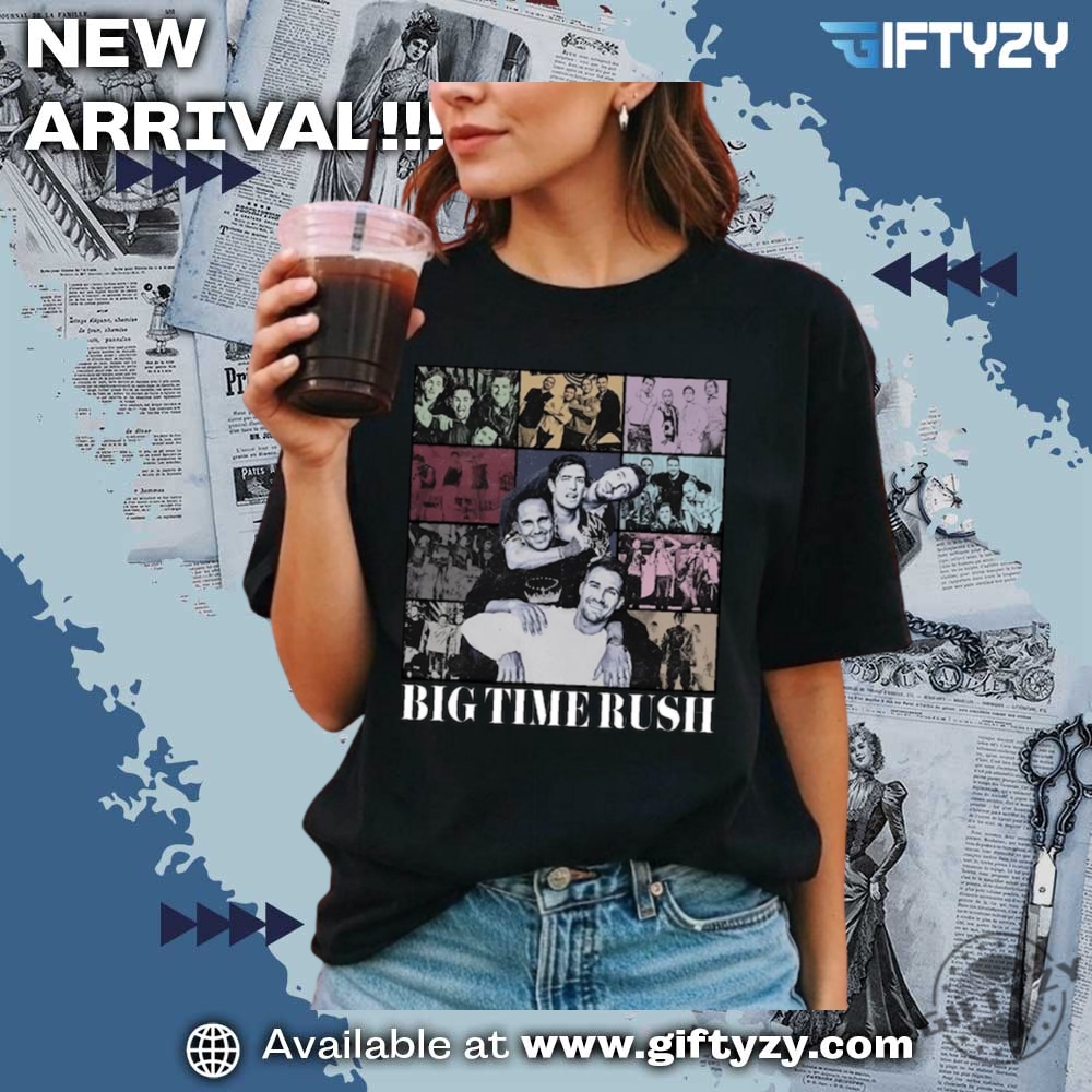 Big Time Rush In Real Life Worldwide Tour 2025 Shirt