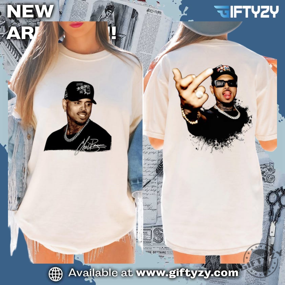 Chris Brown Breezy Bowl Xx Album Two Sided Shirt