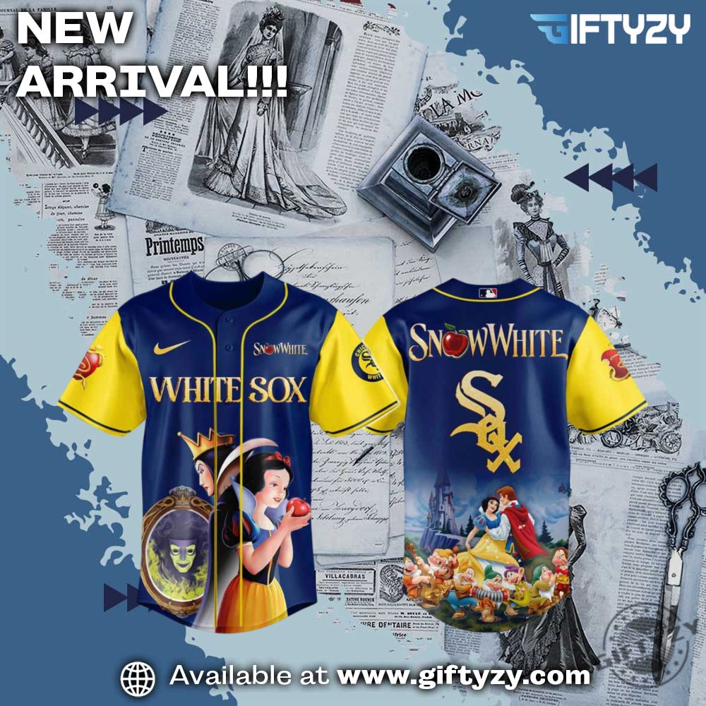 Mlb Chicago White Sox Snow White 2025 Baseball Jersey giftyzy 1