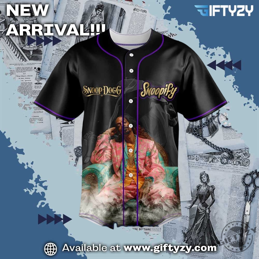 Snoop Doggs Music Rapper Snoopify Baseball Jersey Outfit 4 Snoop Dogg’s Music Rapper Snoopify Baseball Jersey Outfit