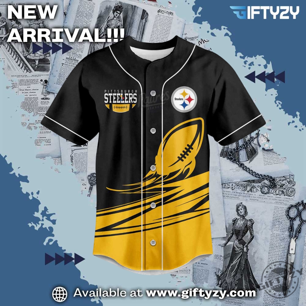 Pittsburgh Steelers Nfl In My Veins Jesus In My Heart Outfit Baseball Jersey 4 Pittsburgh Steelers NFL In My Veins Jesus In My Heart Outfit Baseball Jersey