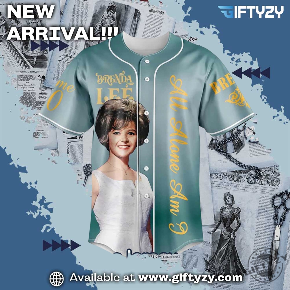 Brenda Lee Movie Music Custom Name Baseball Jersey Outfit 4 Brenda Lee Movie Music Custom Name Baseball Jersey Outfit