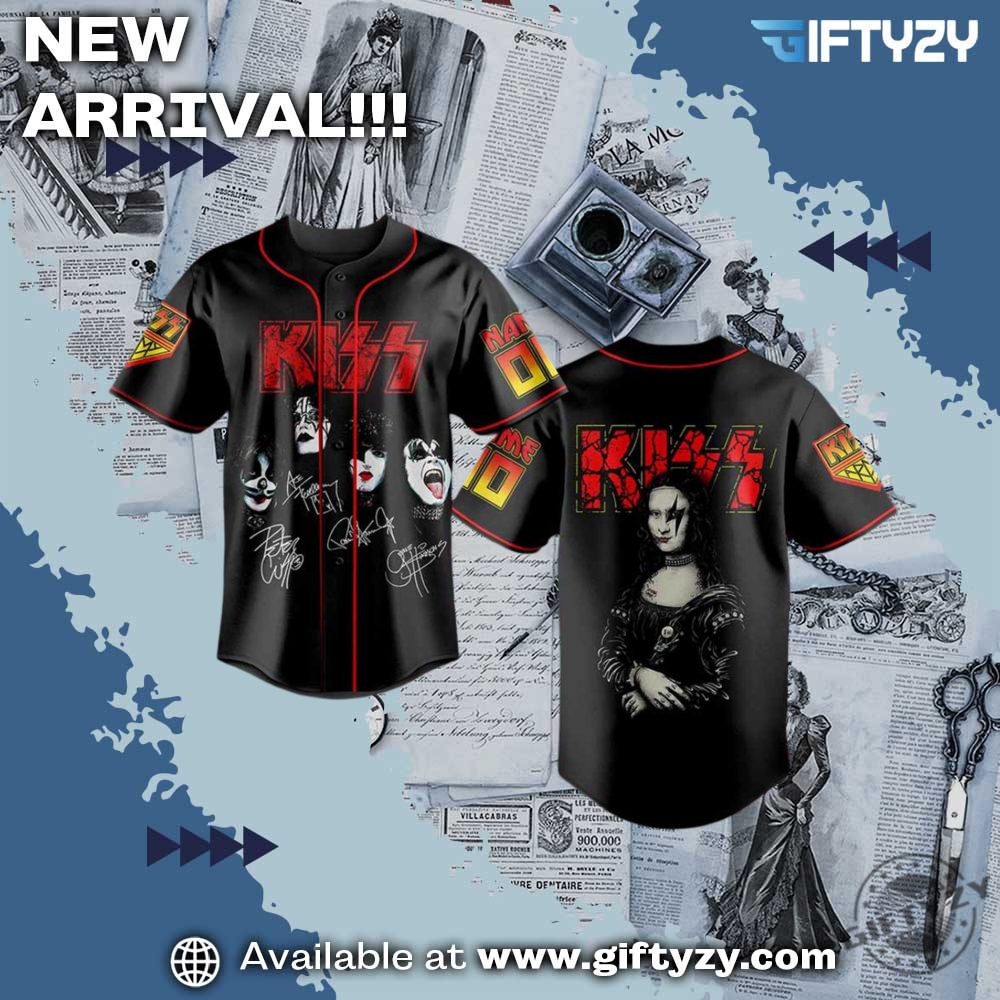 Kiss Band Music Baseball Jersey For Party