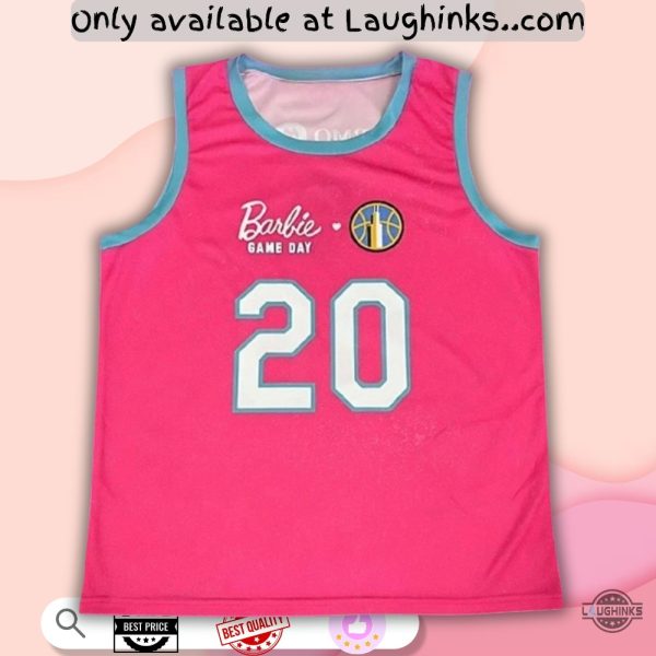 2025 chicago sky barbie pink basketball jersey shirt giveaway july 27