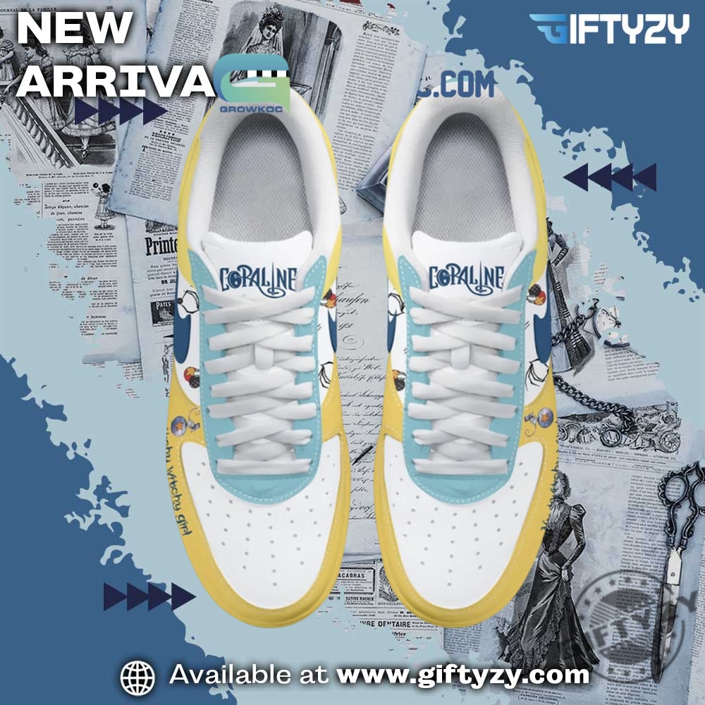 Coraline Movie My Twitchy Witchy Girl Air Force 1 Shoes 4 Coraline Movie My Twitchy Witchy Girl Air Force 1 Shoes
