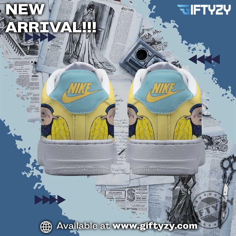 Coraline Movie My Twitchy Witchy Girl Air Force 1 Shoes 5 Coraline Movie My Twitchy Witchy Girl Air Force 1 Shoes