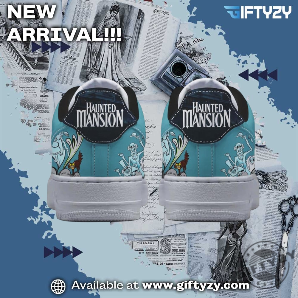 Halloween Haunted Mansion Movie Welcome Foolish Mortals Air Force 1 Shoes 5 Halloween Haunted Mansion Movie Welcome Foolish Mortals Air Force 1 Shoes