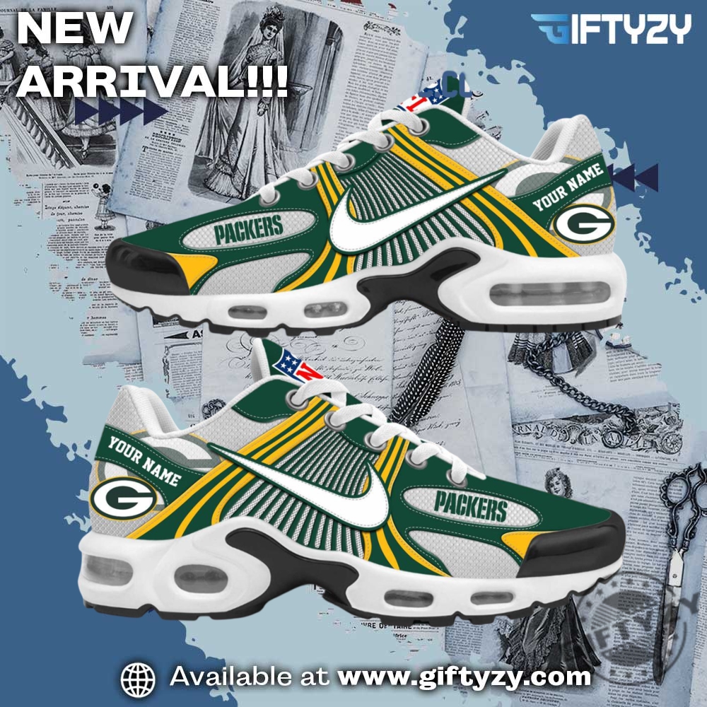 Green Bay Packers Nfl Football New Season 2025 Air Max Shoes
