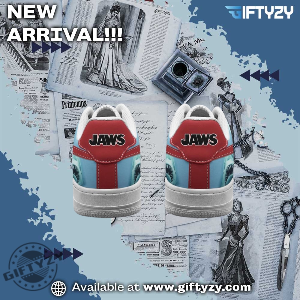 Jaws The Movies Horror Halloween Film Air Force 1 Shoes 5 Jaws The Movies Horror Halloween Film Air Force 1 Shoes