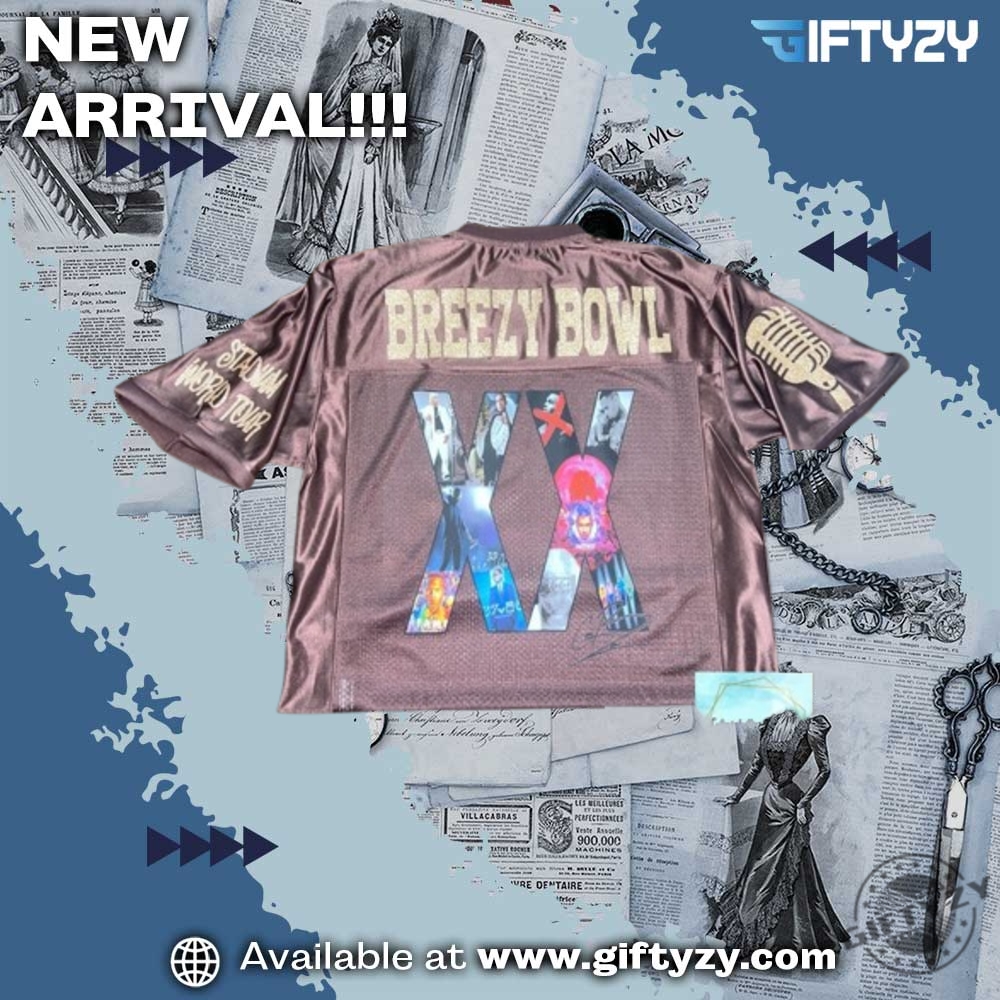 forever 23 shirt 21 Brown Breezy Bowl Rapper Colored Jersey