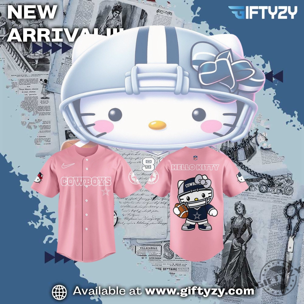 NFL Sports Football Club Jersey 4 Hello Kitty Dallas Cowboys Nfl Football Baseball Jersey Outfit