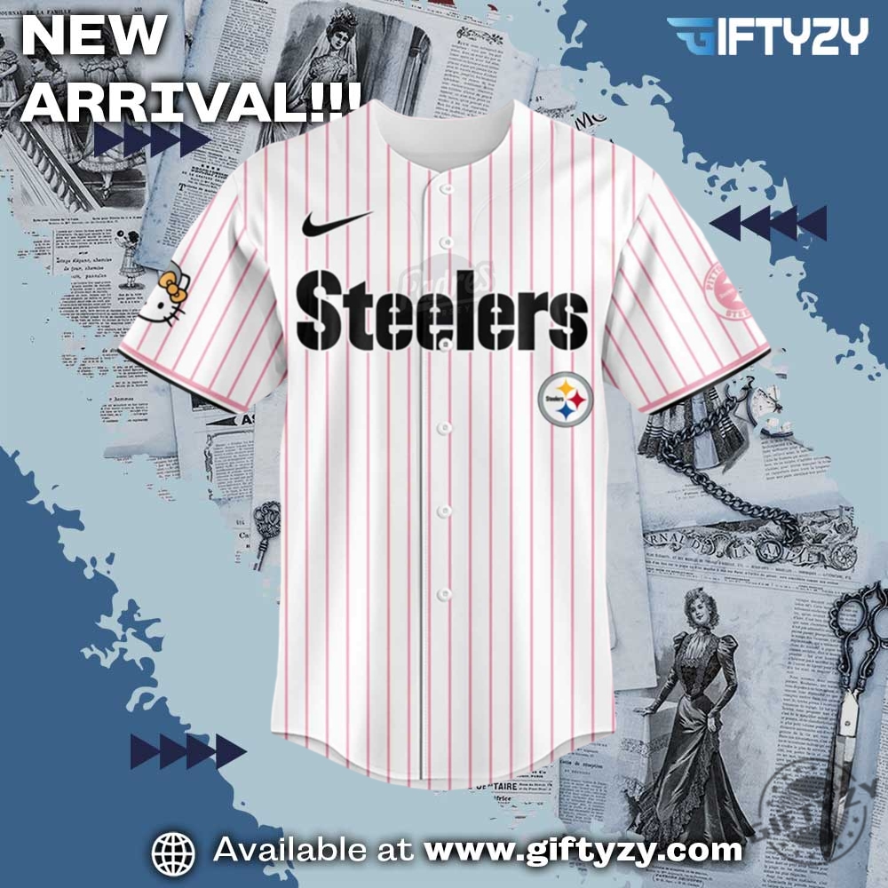 NFL Sports Football Club Jersey 6 Pittsburgh Steelers Nfl Football X Hello Kitty Baseball Jersey Outfit