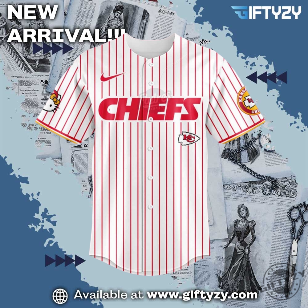NFL Sports Football Club Jersey 11 Kansas City Chiefs Nfl Football Hello Kitty Movie Baseball Jersey