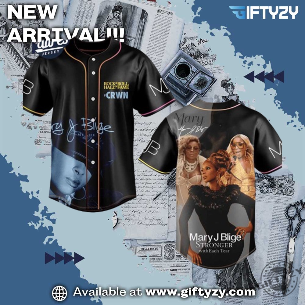 NFL Sports Football Club Jersey 12 Mary J Blige Music Rock And Roll Hall Of Fame 3D Baseball Jersey