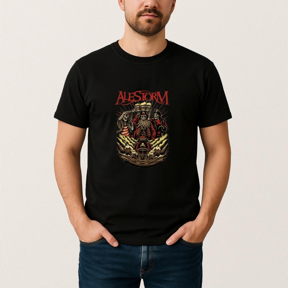 Official Unisex Cotton Band T-Shirt - Rock Metal Concert Merch (Multiple Bands)