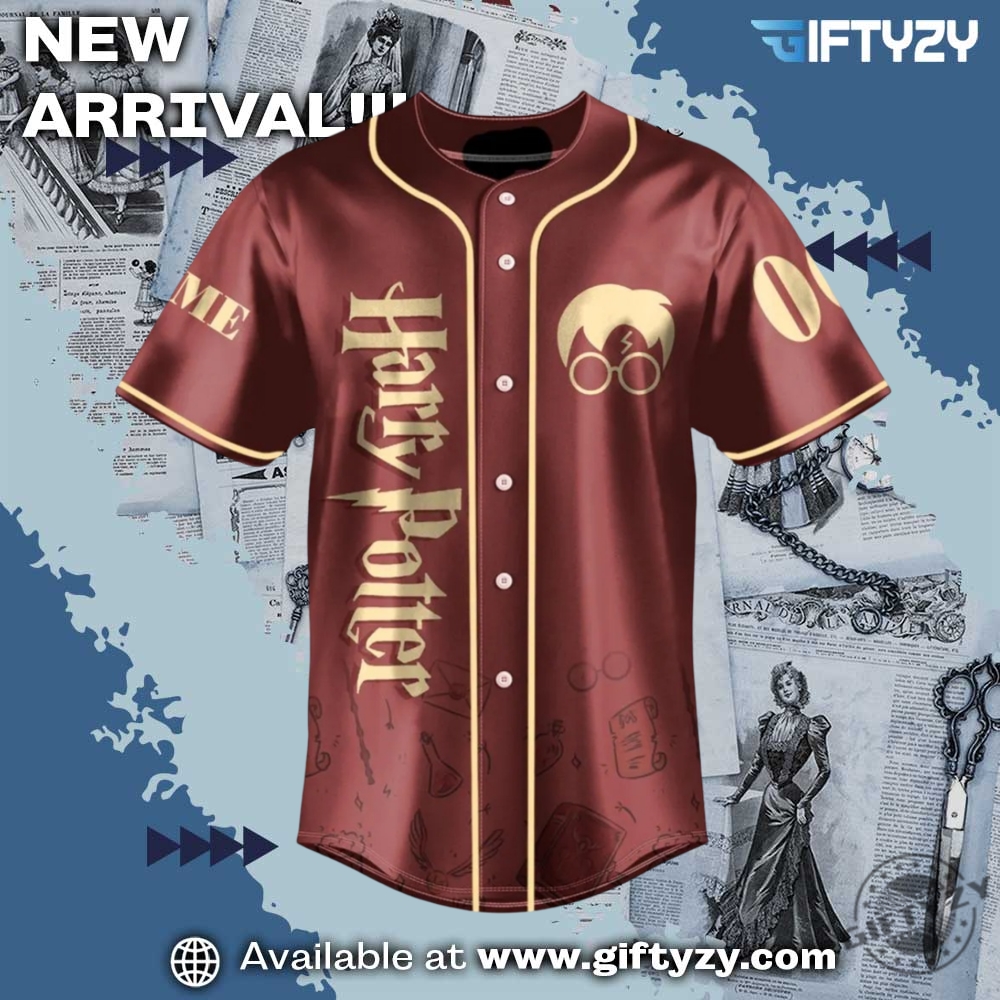 Harry Potter Personalization Custom Name Special Edition Baseball Jersey 4 Harry Potter Personalization Custom Name Special Edition Baseball Jersey