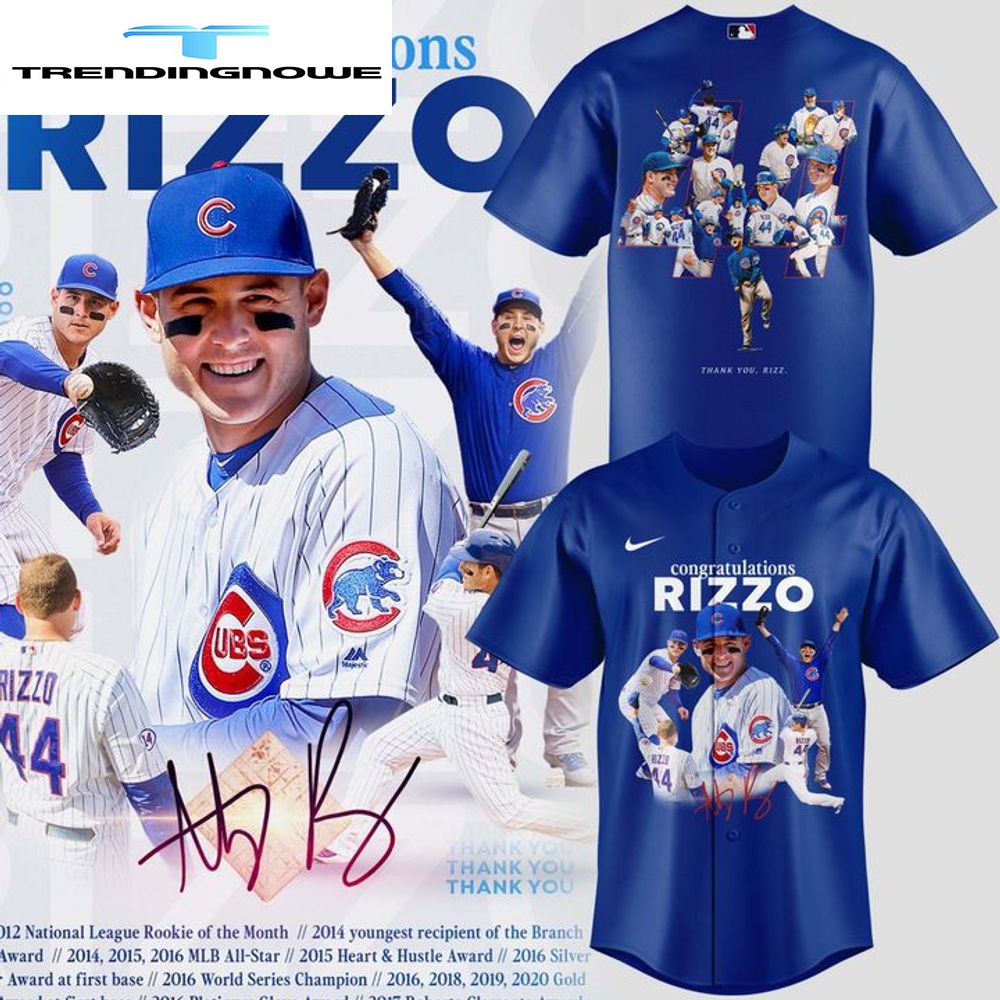 Rizzo Pink Cubs Gear Anthony Rizzo Jersey Authentic Cubs World
