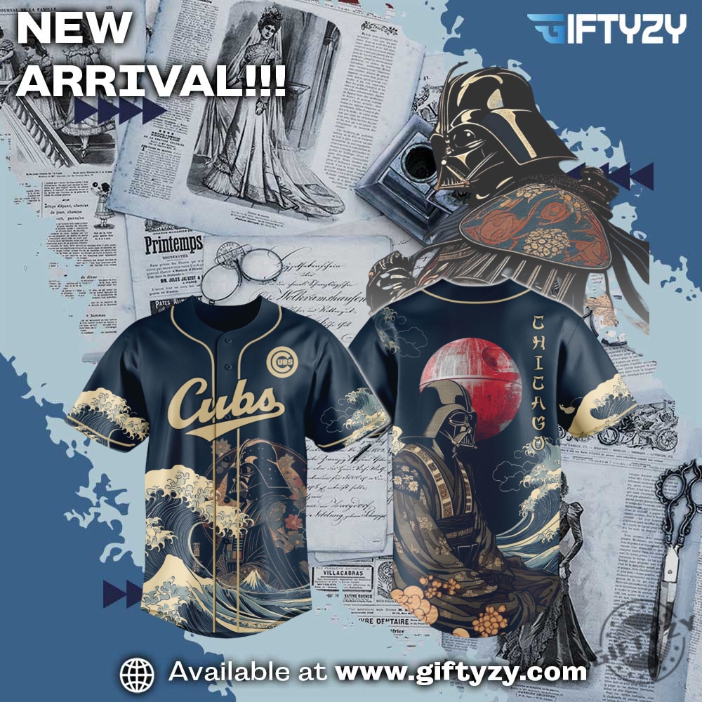 Lord Darth Vader Chicago Cubs Mlb Baseball Japan Edition Jersey