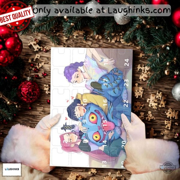 kpop demon hunters christmas countdown advent calendar blind box 2025