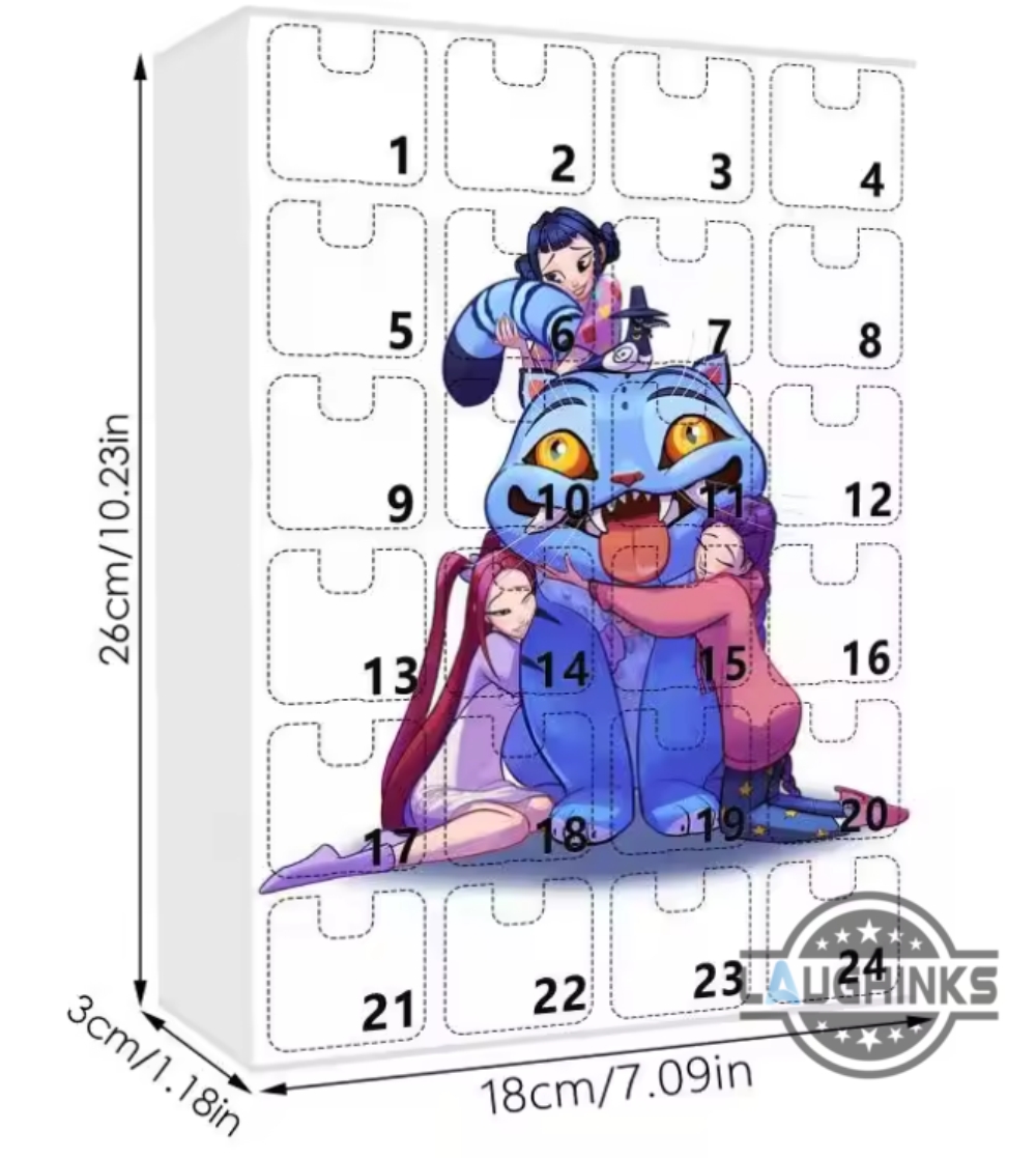 KPOP Demon Hunters Christmas Countdown Advent Calendar Blind Box 2025