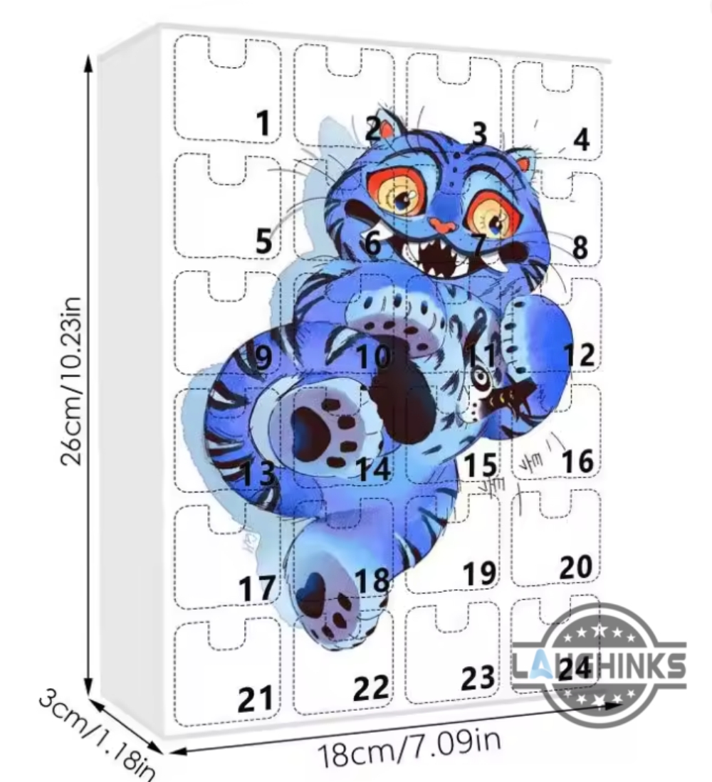 KPOP Demon Hunters Christmas Countdown Advent Calendar Blind Box 2025