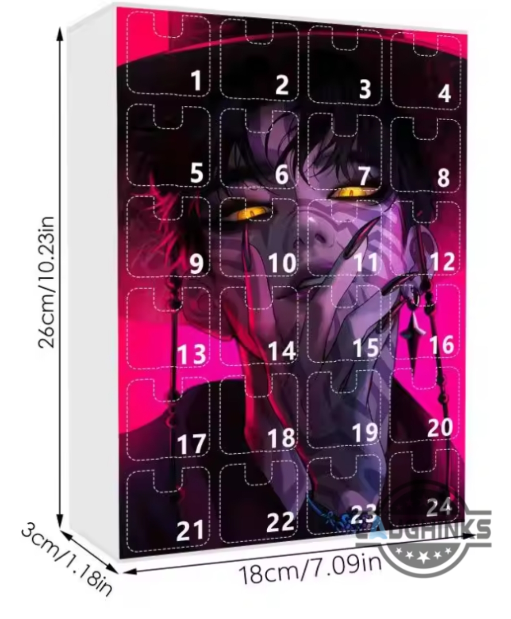 KPOP Demon Hunters Christmas Countdown Advent Calendar Blind Box 2025