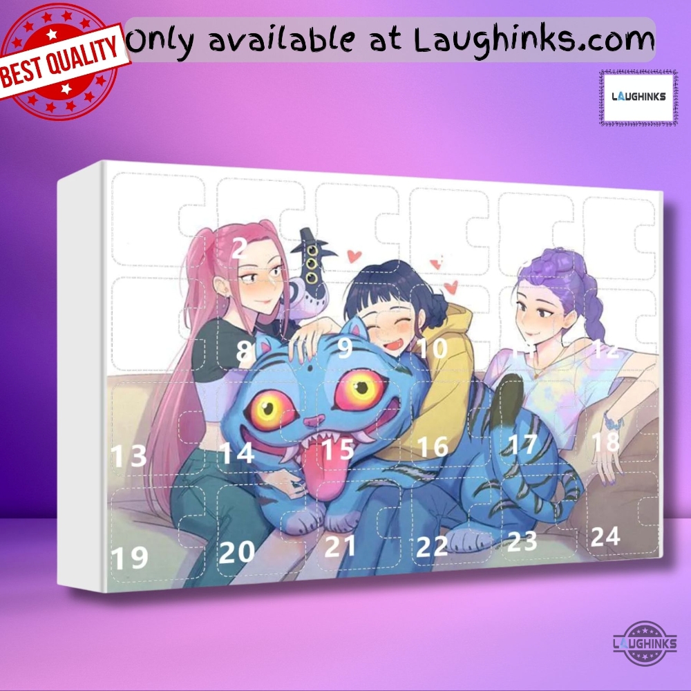 KPOP Demon Hunters Christmas Countdown Advent Calendar Blind Box 2025