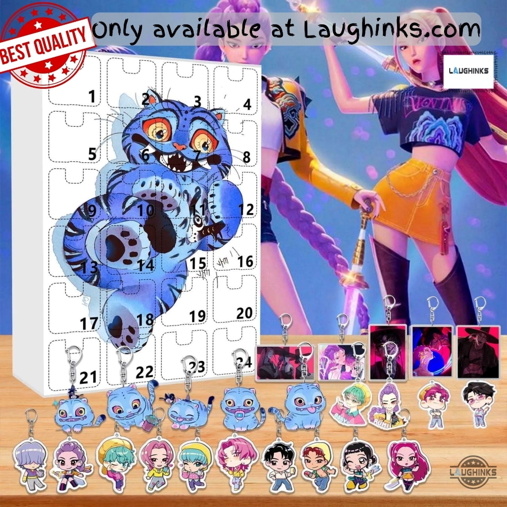 KPOP Demon Hunters Christmas Countdown Advent Calendar Blind Box 2025