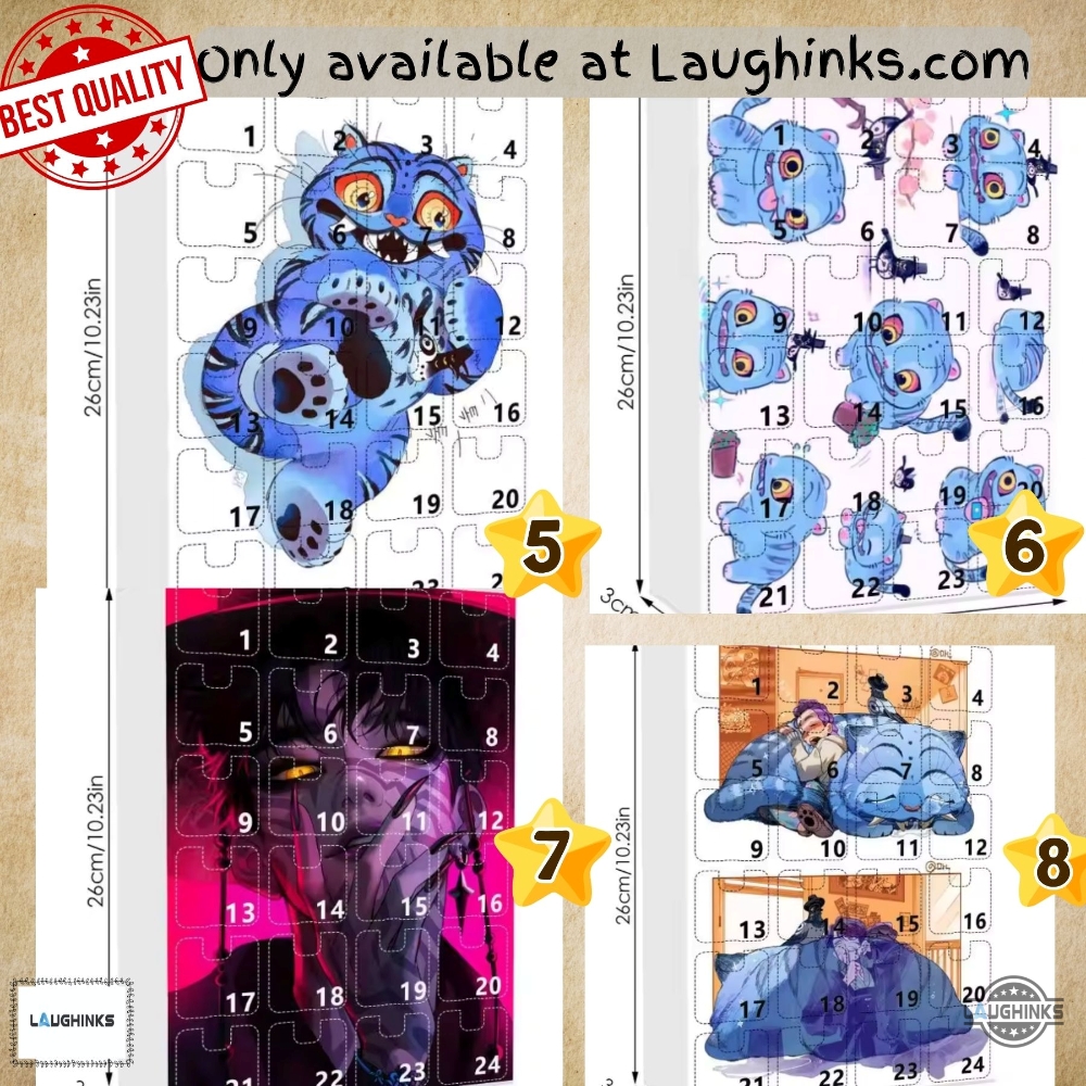 KPOP Demon Hunters Christmas Countdown Advent Calendar Blind Box 2025