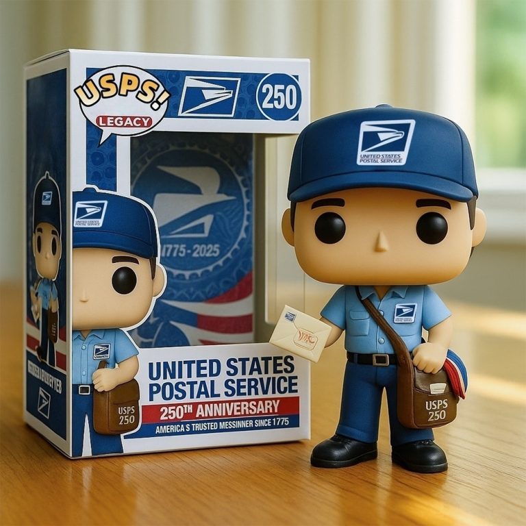 Usps Mini USPS 250Th Anniversary Mini Figure - Trendingnowe