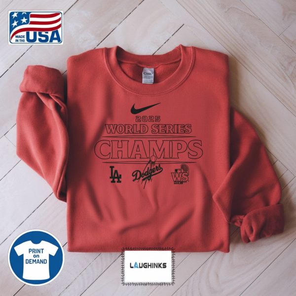 Nike Los Angeles Dodgers World Series 2025 Shirt 2 img 7588
