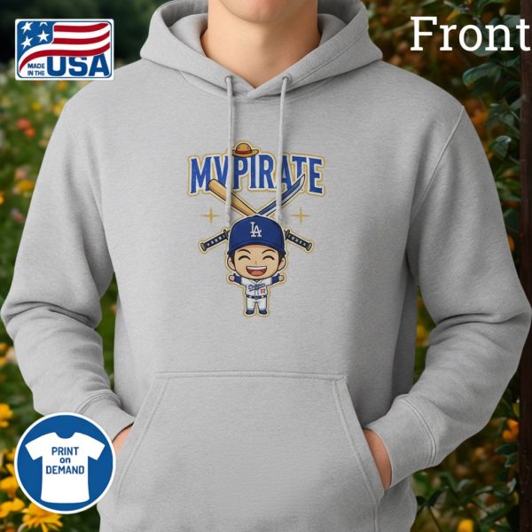 MVPirate One Piece Shohei Ohtani Dodgers Shirt 2 MVPirate One Piece Shohei Ohtani Dodgers Shirt