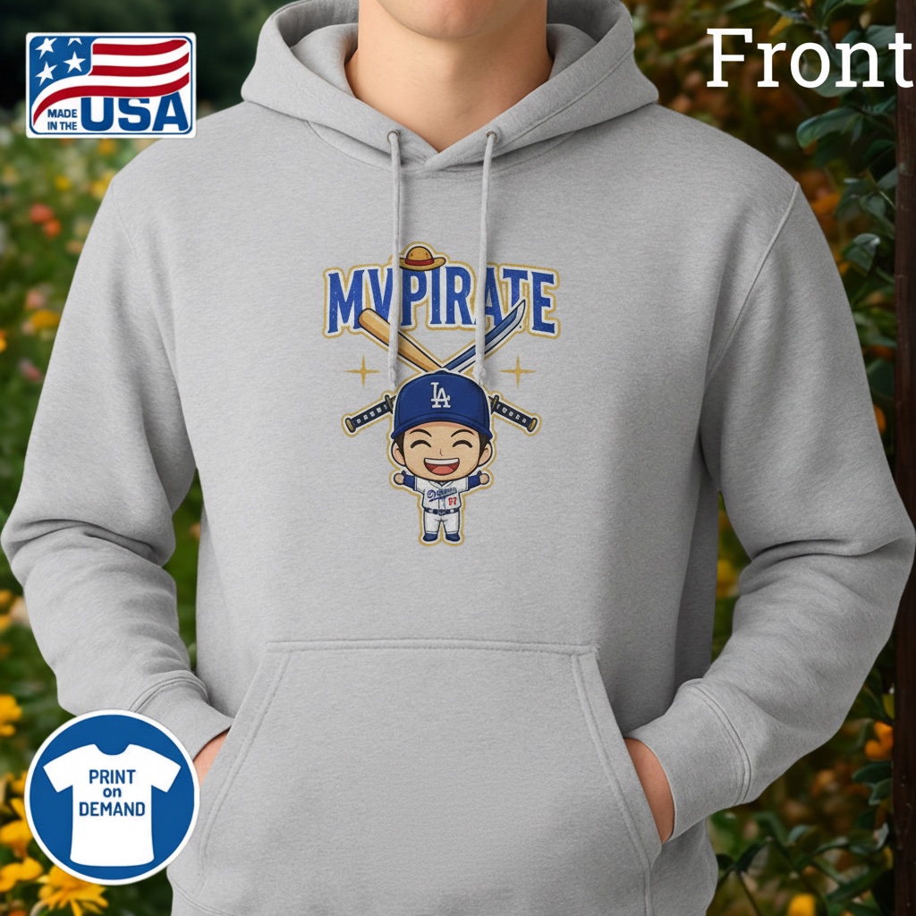MVPirate One Piece Shohei Ohtani Dodgers Shirt