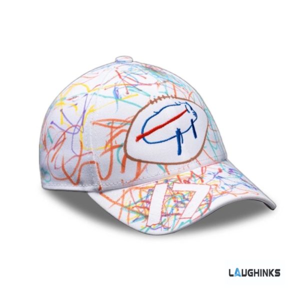 Josh Allen at Buffalo Oishei Childrens Hospital Billustration Baseball Hat