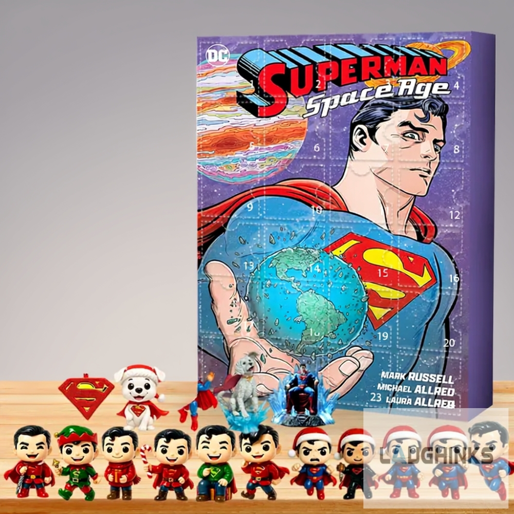 Superman Space Age Advent Calendar 5 "Superman Space Age Advent Calendar"