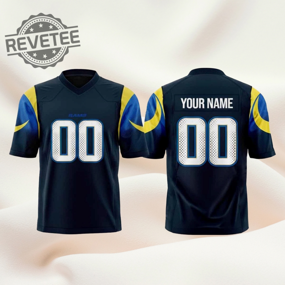 Los Angeles Rams Rivalries Midnight Mod 2025 Jersey Los Angeles Rams Rivalry Edition Jersey revetee 1